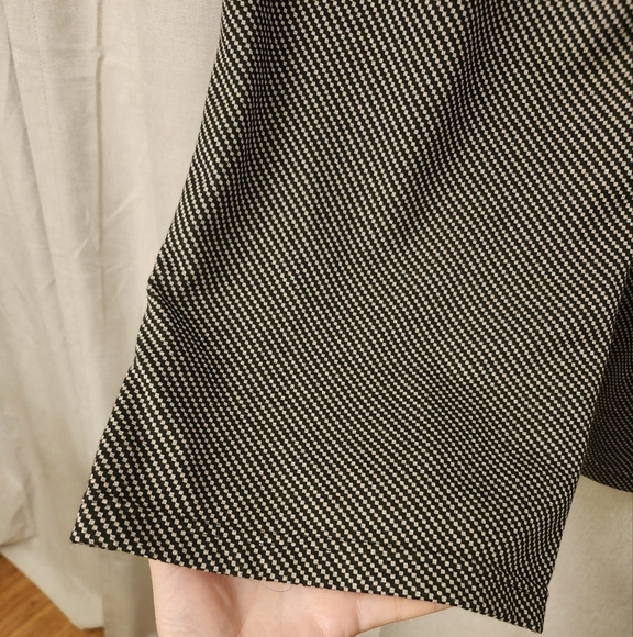 Max studio sz M  hi rise- wide leg stretch trouser w/pockets - Picture 5 of 7